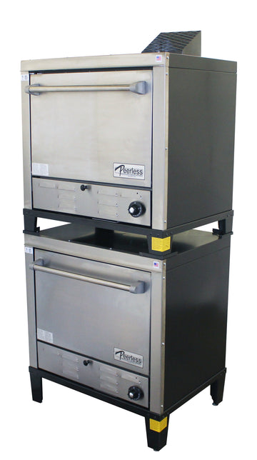 Peerless C231P Double Stack Gas Deck Oven