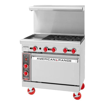American Range AR-12G-4B-C Restaurant Gas Range