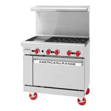 American Range AR-12G-4B 36" LP Gas Restaurant Range
