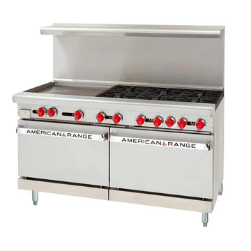 American Range AR-24G-6B 60" Gas Restaurant Range