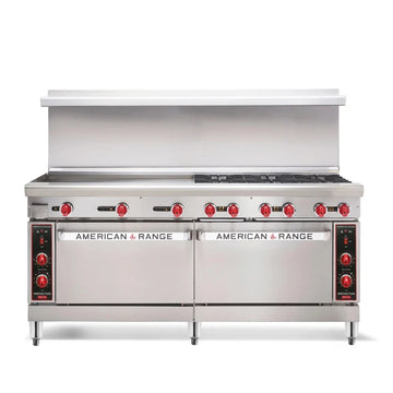 American Range AR-36G-6B-CL-126R 72" Gas Restaurant Range
