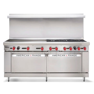 American Range AR-36G-6B-DSB 72" Gas Restaurant Range
