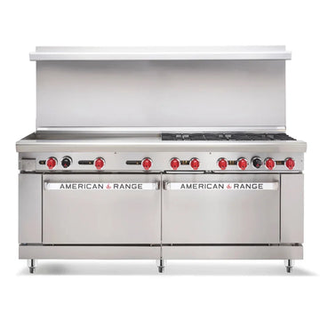 American Range AR-48G-4B-CL-126R 72" Gas Restaurant Range