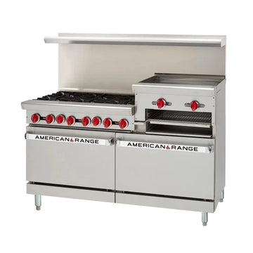American Range AR-6B-24RG 60" Gas Restaurant Range