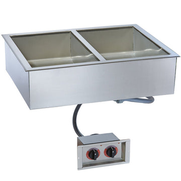 Alto-Shaam 200-HW/D6 Two Pan Drop In Hot Food Well