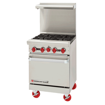 American Range AR-4 24" Commercial Gas Restaurant Range