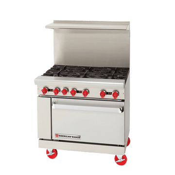 American Range AR-36G 36" Gas Restaurant Range