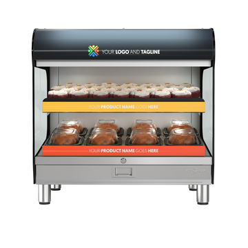 Alto-Shaam HSM-36/2S/T Countertop Heated Shelf Merchandiser