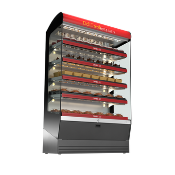 Alto-Shaam HSM-48/5S/T Heated Shelf Merchandiser