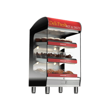 Alto‑Shaam HSM-24/3S/T Countertop Heated Shelf Merchandiser