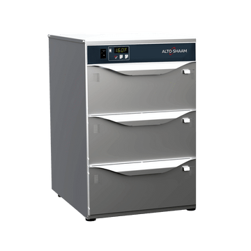Alto-Shaam 500-3DN Triple Stacked Halo Heat Narrow Warming Drawers