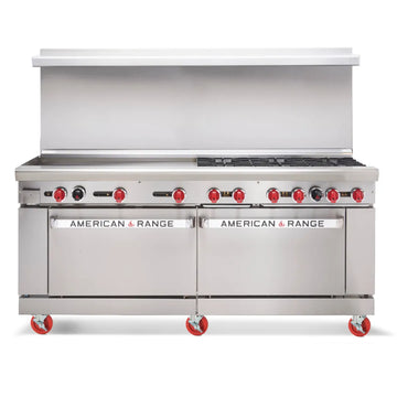 American Range AR-12-CL-SBR 72" Gas Restaurant Range