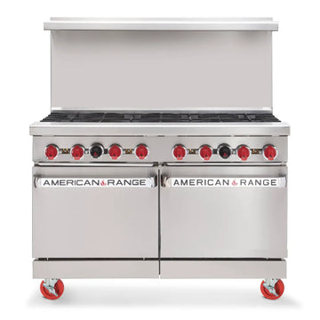 American Range AR-12G-6B-126L-SBR 48" Gas Restaurant Range
