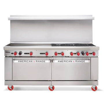 American Range AR-36G-6B-126L-SBR 72" Gas Restaurant Range