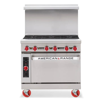 American Range AR-6-C 36" Gas Restaurant Range