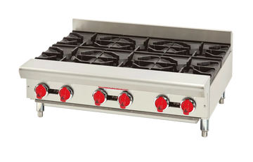 American Range ARSHP-36-6 Gas Countertop Hotplate 36"