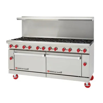 American Range AR-48G-4B-126L-SBR 72" Gas Restaurant Range