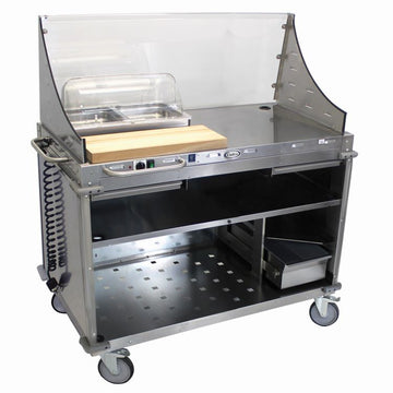 Cadco CBC‑DC Large Demo Buffet Cart