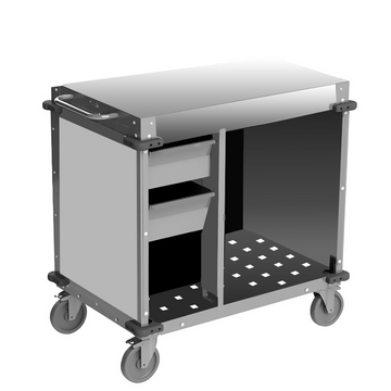 Cadco CBC‑SDCX Small Demo / Sampling Cart