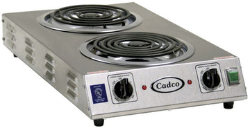 Cadco CDR‑2TFB Double Front‑to‑Back Hot Plate