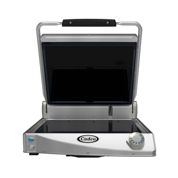 Cadco CPG‑15F 220V Jumbo Clamshell Grill