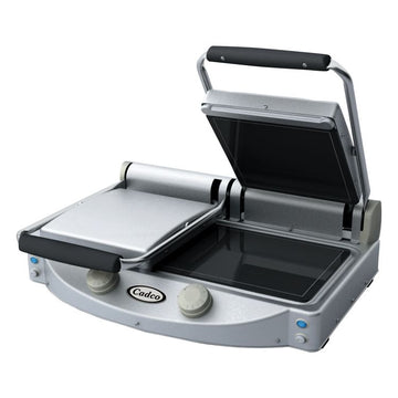 Cadco CPG‑20F Double Clamshell Grill