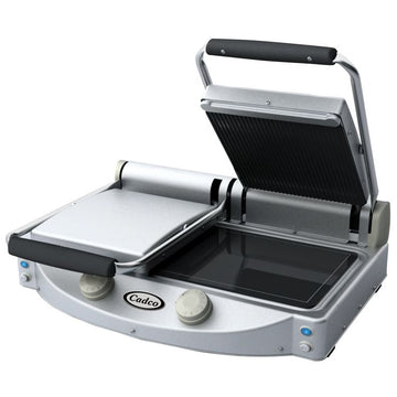 Cadco CPG‑20 Double Panini Grill