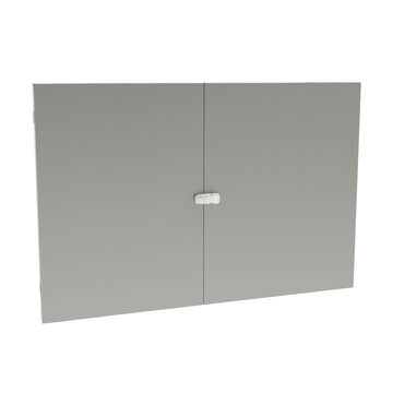 Cadco HHH-SD Stainless Locking Security Doors for CBC-HHH Carts