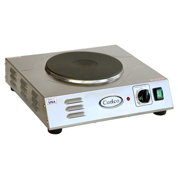 Cadco LKR‑220 220V Single Cast Iron Hot Plate