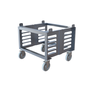 Cadco OST‑195‑CS Short Heavy‑Duty Oven Stand with Wheels