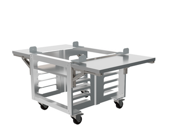 Cadco OST‑34A‑CS‑FUS Oven Stand for Half Size Cadco Ovens