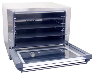 Cadco OV-023P Medium-Duty Pizza Oven, Half Size, 4 Shelf