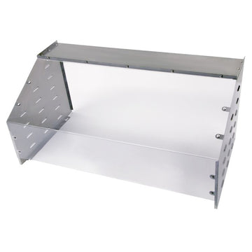 Cadco SG‑1 3‑Bay Sneeze Guard Accessory for CBC‑HHH Carts