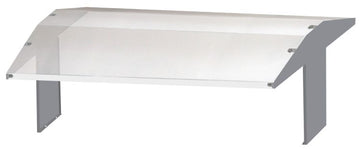 Cadco SGJ‑2 2‑Bay Sneeze Guard Accessory for CBC‑HH Carts