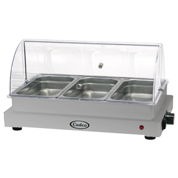 Cadco WTBS‑3N‑HD Triple Buffet Server 120V