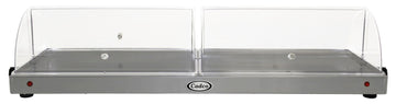 Cadco WTRT‑40‑HD Large Heavy Duty Warming Shelf with Rolltop Lid