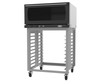 Cadco XAFS‑183 Full Size Convection Oven with Manual Controls & Stand