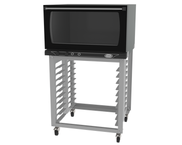 Cadco XAFS‑193 Full Size Convection Oven with Manual Controls & Stand