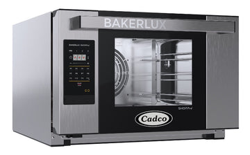 Cadco XAFT‑03HS‑GD Bakerlux Half‑Size 3‑Shelf Convection Oven