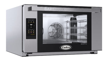 Cadco XAFT‑04FS‑TD Bakerlux Full‑Size 4‑Shelf Touch Convection Oven