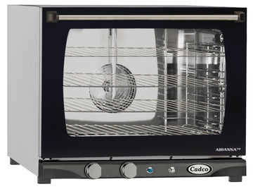 Cadco XAF‑133 Heavy‑Duty Half‑Size 4‑Shelf Convection Oven